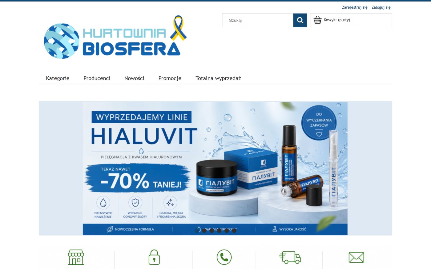 Biosfera Polska — hurt — website preview