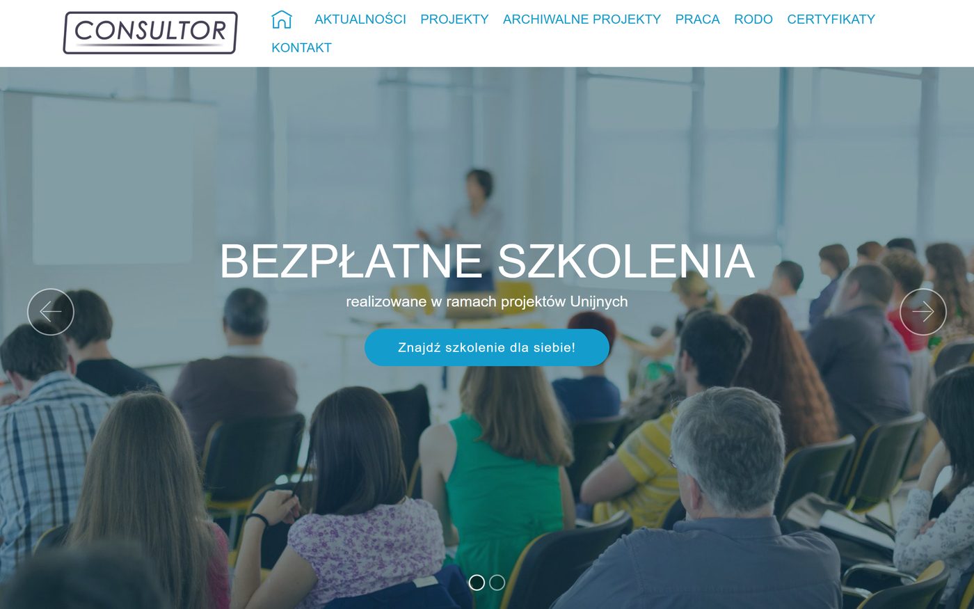 Consultor — website preview