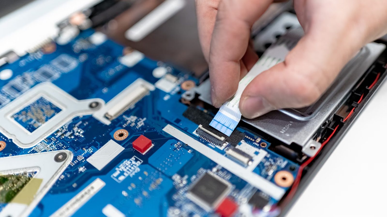 Laptop motherboard repair